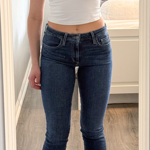 Joe's Mid-Rise Bootcut Dark Denim Jeans - Picture 3 of 8